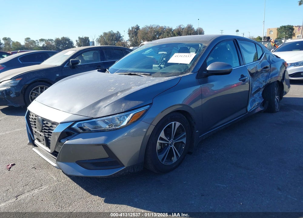 2022 NISSAN SENTRA VIN: 3N1AB8CV9NY275239