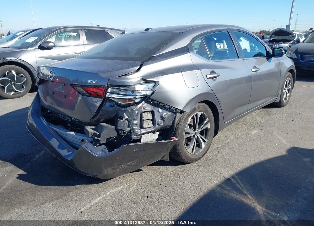 2022 NISSAN SENTRA VIN: 3N1AB8CV9NY275239