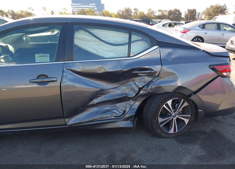 2022 NISSAN SENTRA VIN: 3N1AB8CV9NY275239