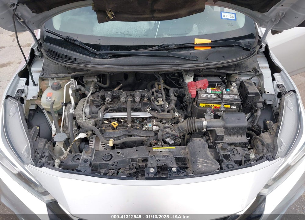 2020 NISSAN VERSA S XTRONIC CVT VIN: 3N1CN8DVXLL801175