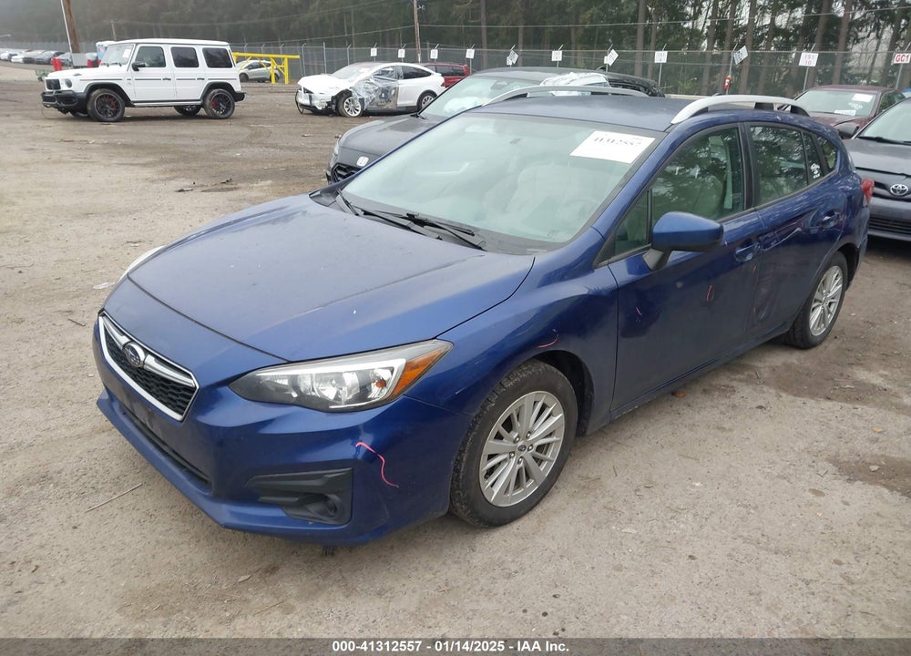 2018 SUBARU IMPREZA 2.0I PREMIUM VIN: 4S3GTAB69J3700760