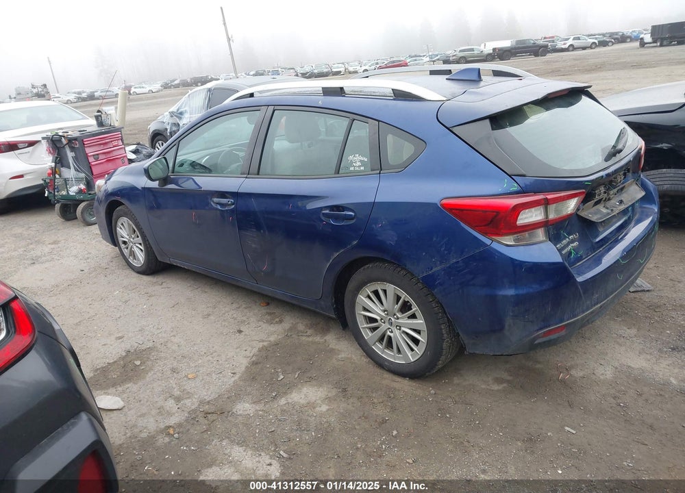 2018 SUBARU IMPREZA 2.0I PREMIUM VIN: 4S3GTAB69J3700760