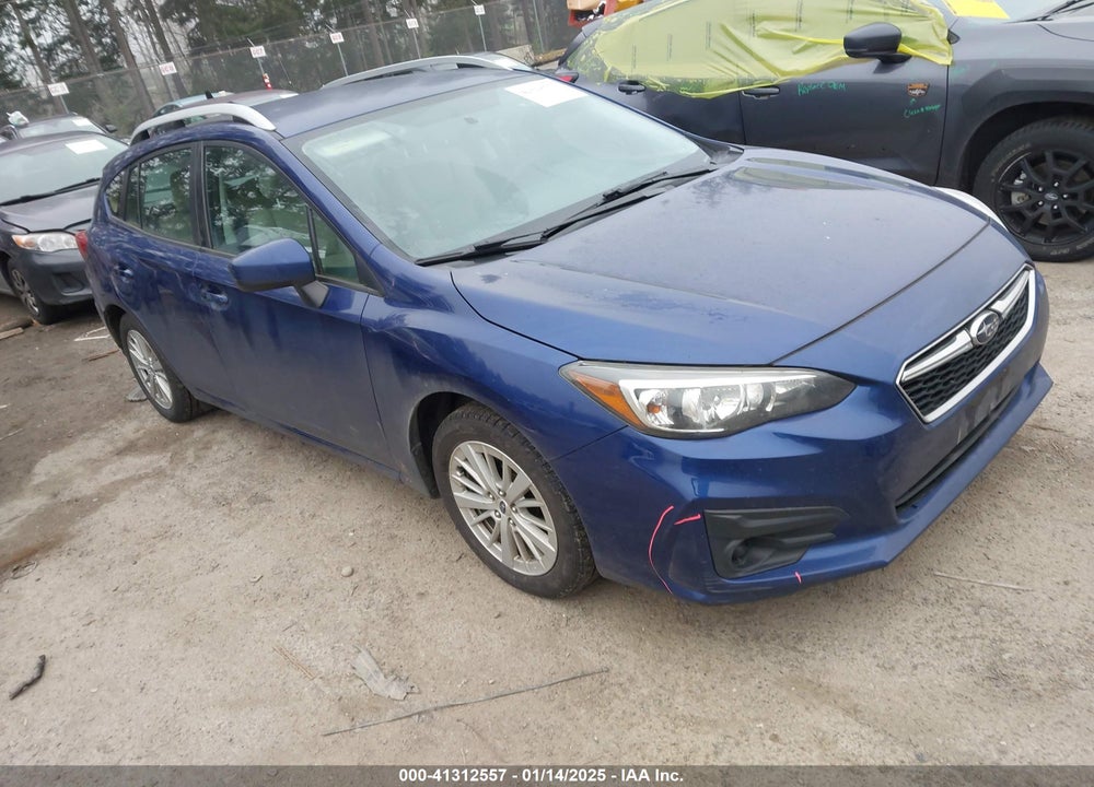 2018 SUBARU IMPREZA 2.0I PREMIUM VIN: 4S3GTAB69J3700760