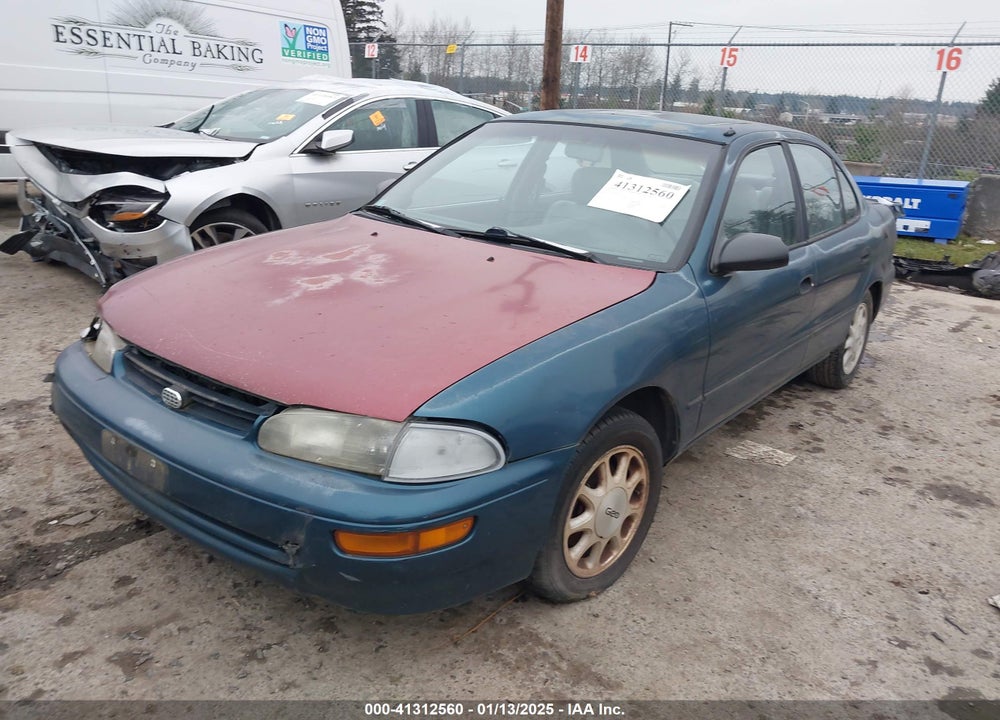 1994 GEO PRIZM LSI VIN: 1Y1SK538XRZ100743