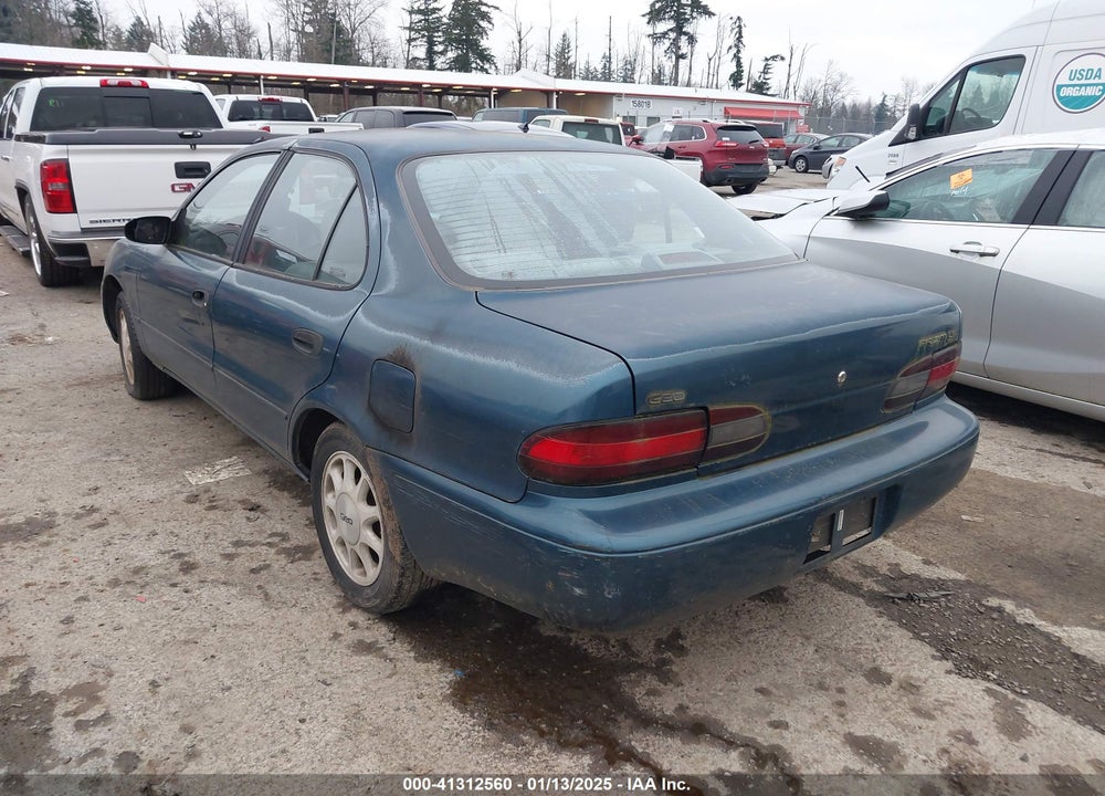 1994 GEO PRIZM LSI VIN: 1Y1SK538XRZ100743
