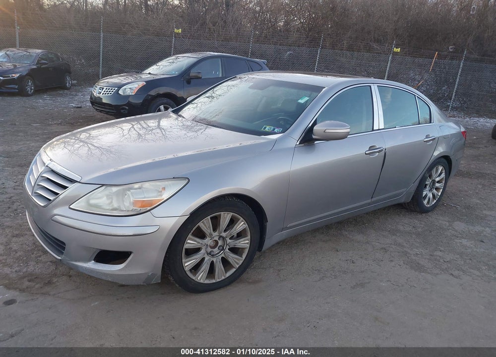 2009 HYUNDAI GENESIS 3.8 VIN: KMHGC46E09U046896