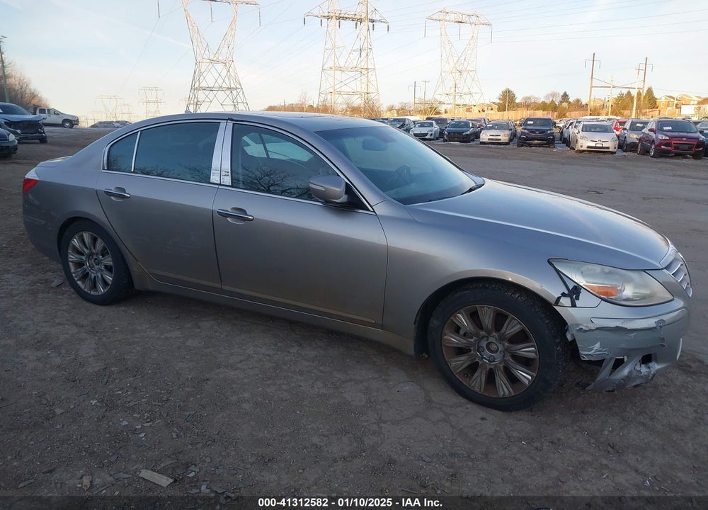 2009 HYUNDAI GENESIS 3.8 VIN: KMHGC46E09U046896