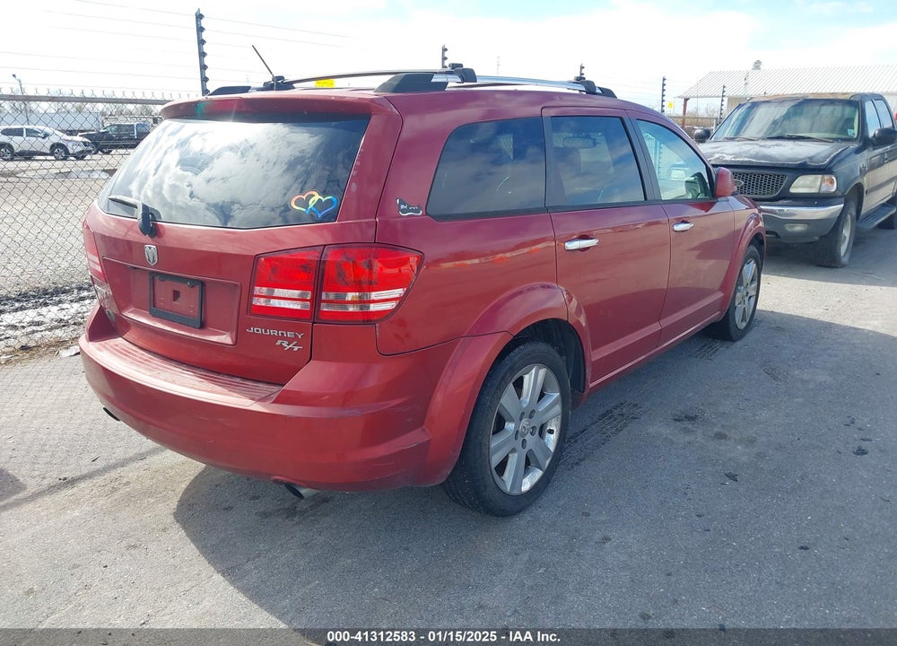 2009 DODGE JOURNEY R/T VIN: 3D4GG67V39T554215