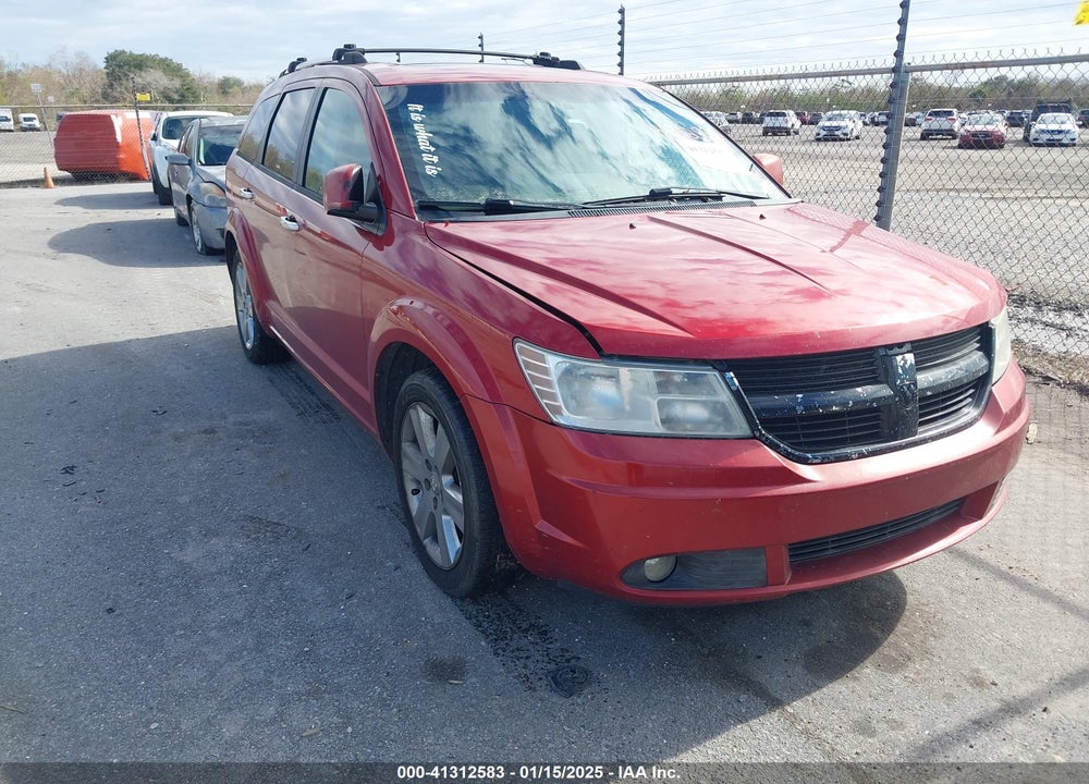 2009 DODGE JOURNEY R/T VIN: 3D4GG67V39T554215