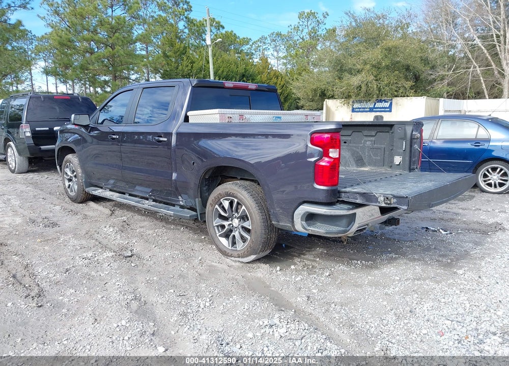 2022 CHEVROLET SILVERADO 1500 4WD STANDARD BED LT VIN: 3GCUDDET9NG642946