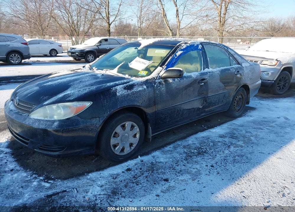 2002 TOYOTA CAMRY LE VIN: JTDBE32K020050765