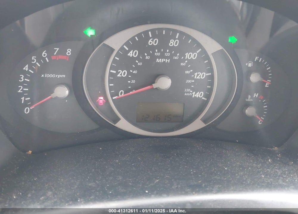 2005 HYUNDAI TUCSON GLS/LX VIN: KM8JN12D35U107602