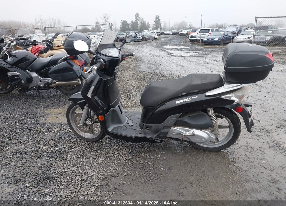 2009 KYMCO USA INC PEOPLE S/200 VIN: RFBD1H1139B250423