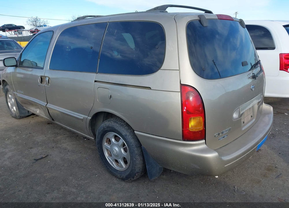 1999 NISSAN QUEST GLE/GXE/SE VIN: 4N2XN11T1XD830582