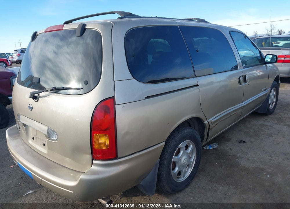 1999 NISSAN QUEST GLE/GXE/SE VIN: 4N2XN11T1XD830582