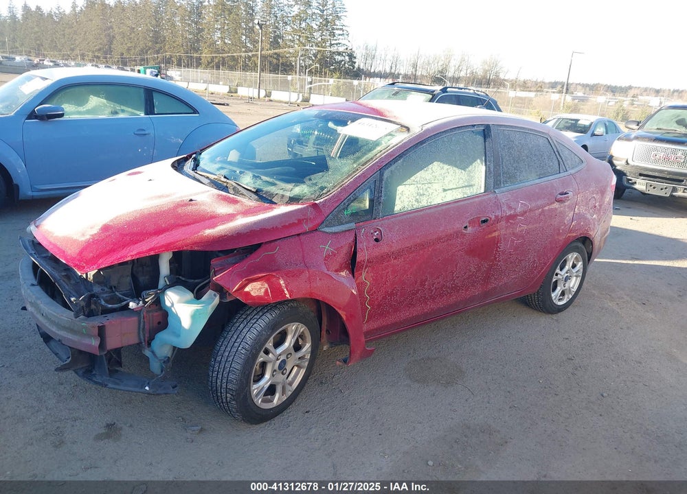 2016 FORD FIESTA VIN: 3FADP4BJ2GM114640