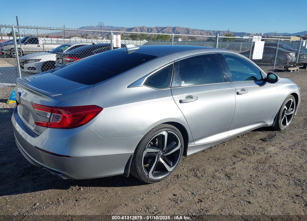 2018 HONDA ACCORD SPORT VIN: 1HGCV1F31JA219620