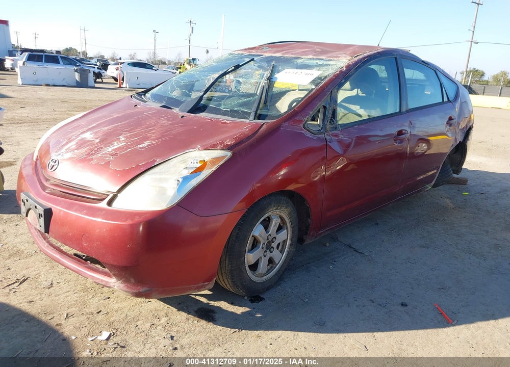 2005 TOYOTA PRIUS VIN: JTDKB20U953025180