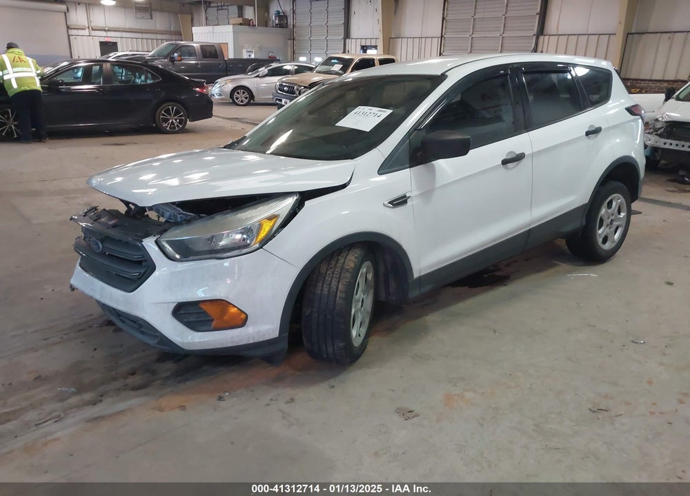 2017 FORD ESCAPE S VIN: 1FMCU0F78HUF01868