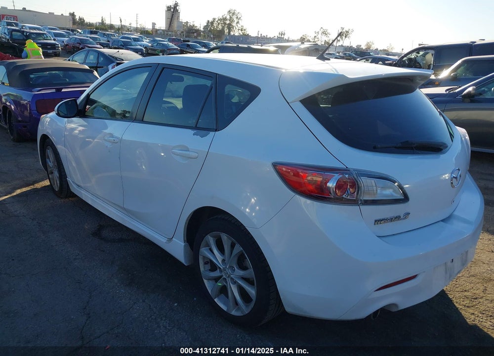 2011 MAZDA 3 S SPORT VIN: JM1BL1K65B1493548
