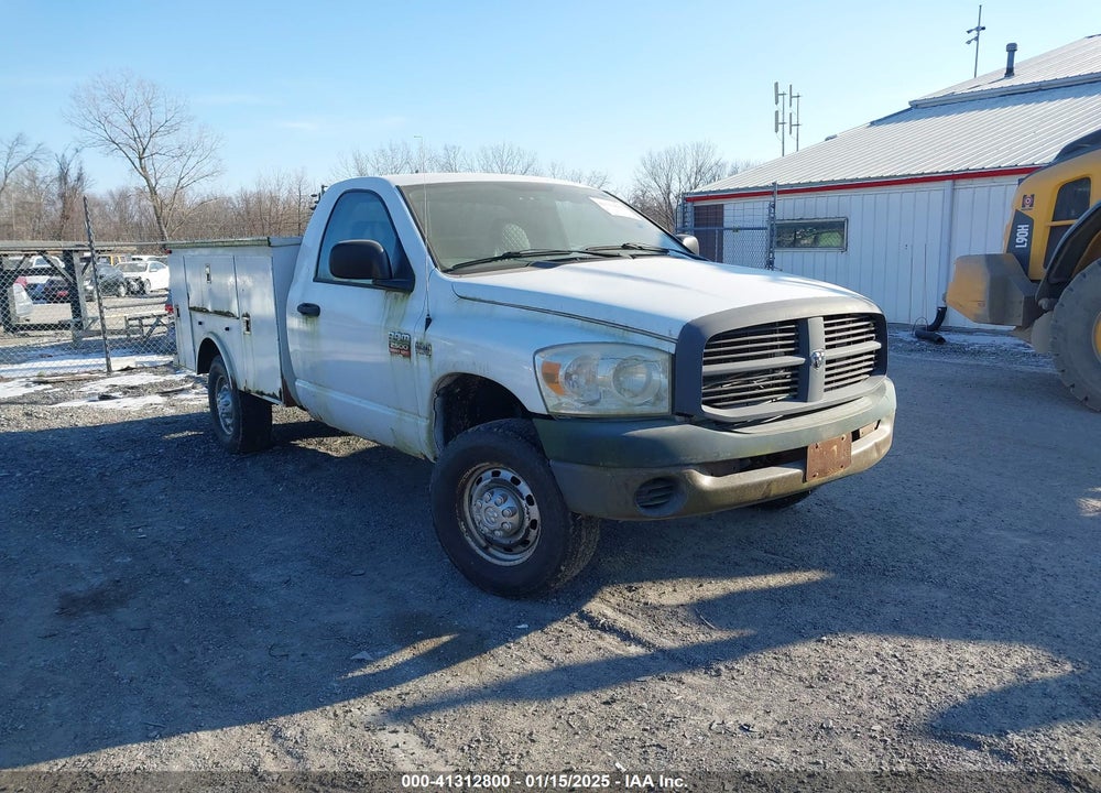 2008 DODGE RAM 2500 ST/SXT VIN: 3D6WS26D48G237120