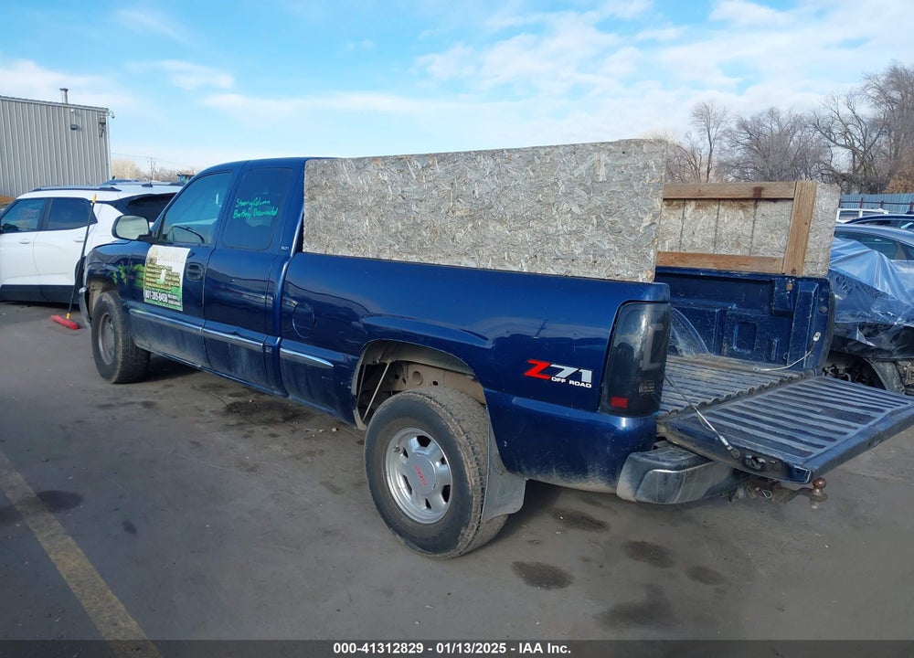 2002 GMC SIERRA 1500 SLE VIN: 2GTEK19T121227742