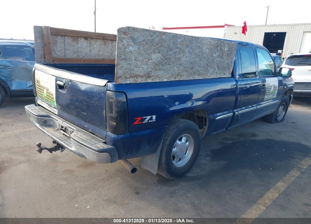 2002 GMC SIERRA 1500 SLE VIN: 2GTEK19T121227742