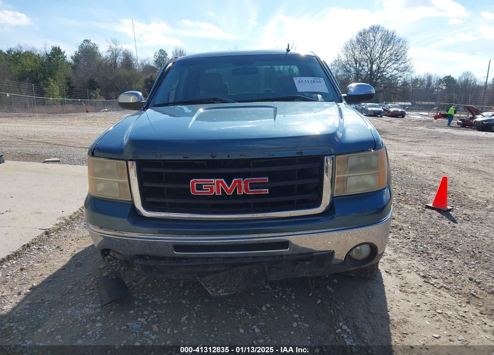 2009 GMC SIERRA 1500 SLE VIN: 2GTEK290191122320