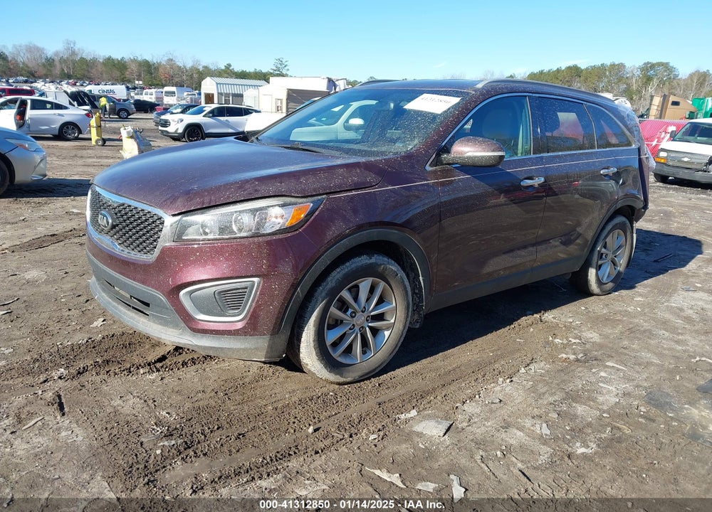 2016 KIA SORENTO 2.4L LX VIN: 5XYPG4A33GG184946