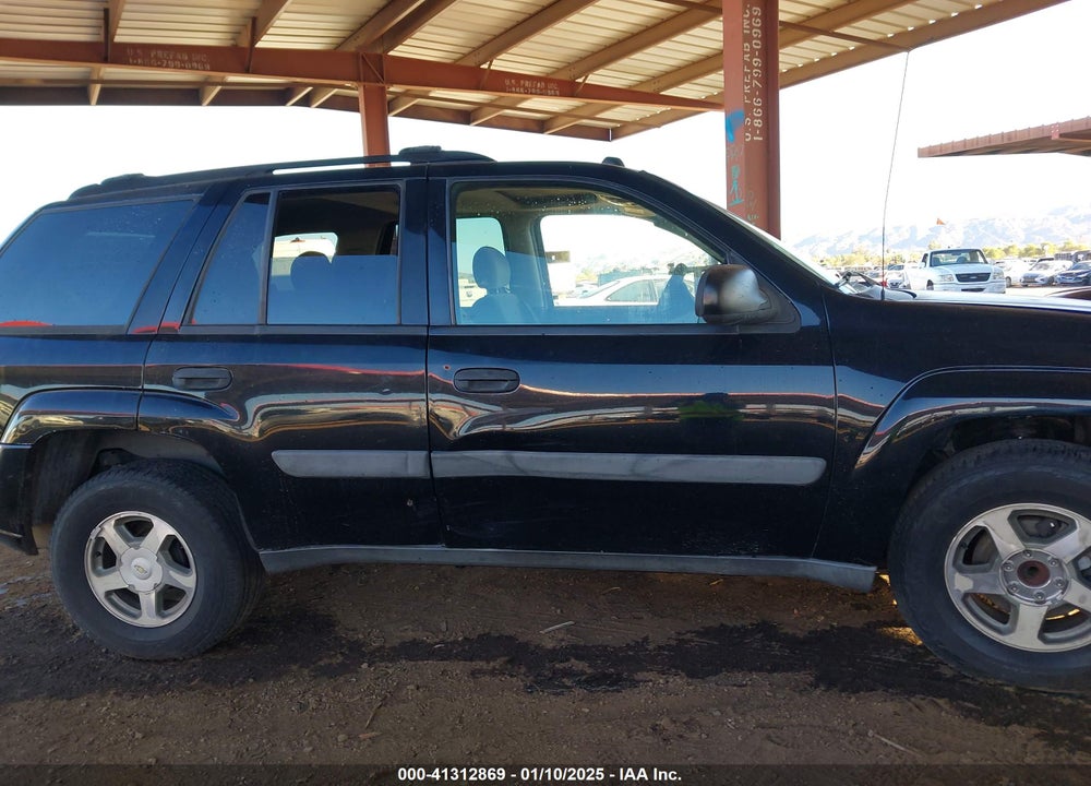 2005 CHEVROLET TRAILBLAZER LS VIN: 1GNDS13S252383408