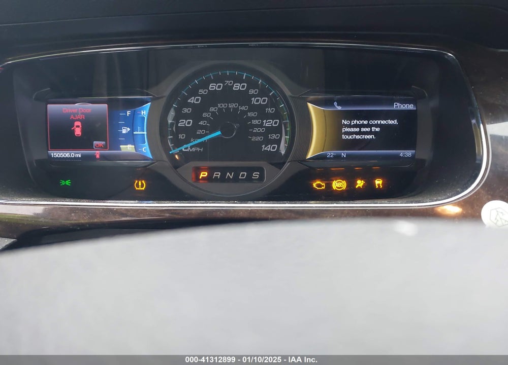 2013 FORD TAURUS VIN: 1FAHP2F8XDG118969