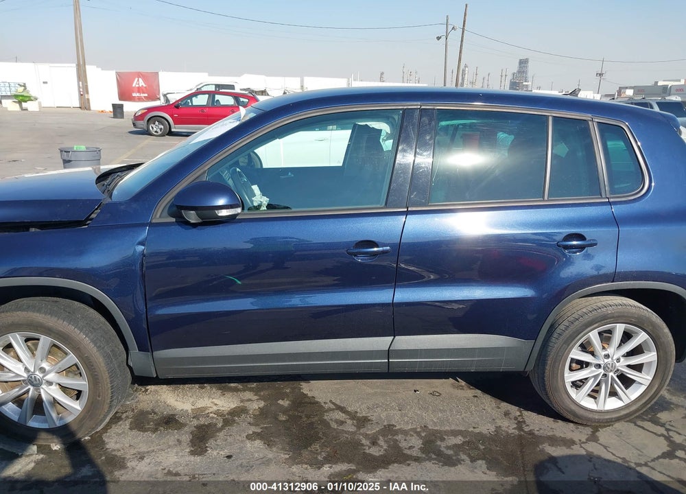 2014 VOLKSWAGEN TIGUAN SE VIN: WVGBV3AX7EW616298