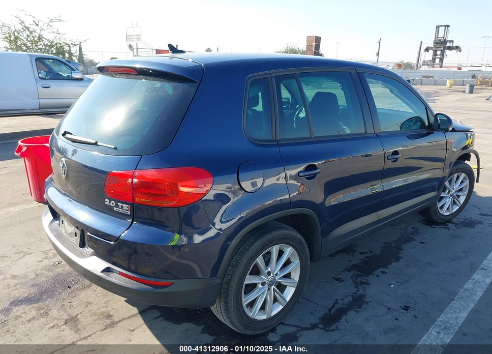 2014 VOLKSWAGEN TIGUAN SE VIN: WVGBV3AX7EW616298