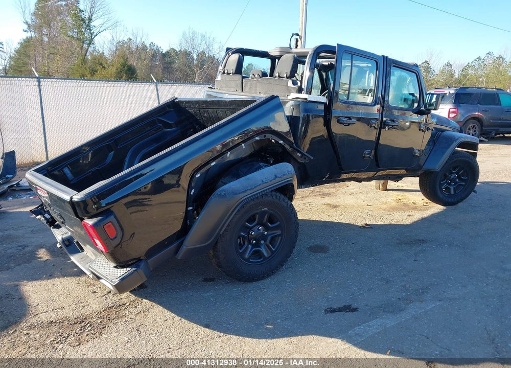 2021 JEEP GLADIATOR VIN: 1C6JJTAG4ML599463