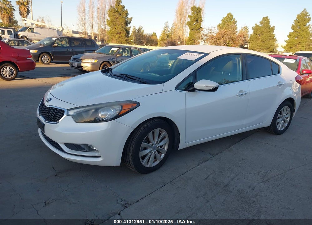 2014 KIA FORTE EX VIN: KNAFX4A86E5109541