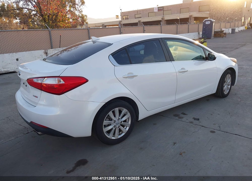 2014 KIA FORTE EX VIN: KNAFX4A86E5109541