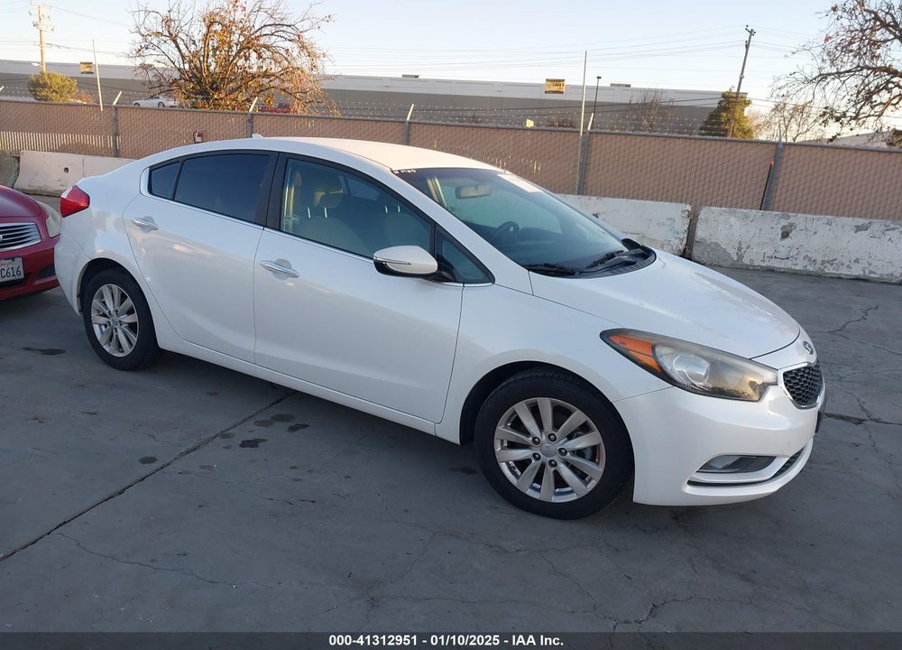 2014 KIA FORTE EX VIN: KNAFX4A86E5109541