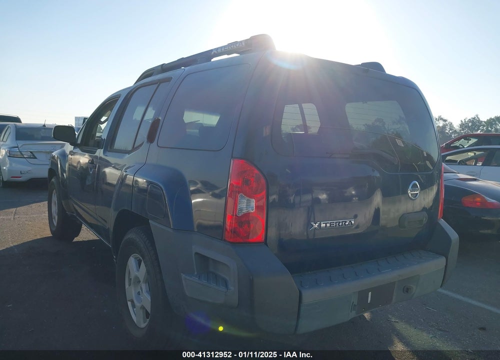 2006 NISSAN XTERRA S VIN: 5N1AN08U86C506675