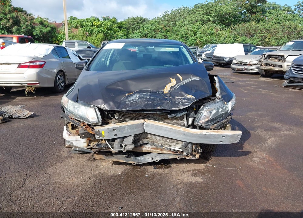 2014 HONDA CIVIC LX VIN: 2HGFB2F53EH535783