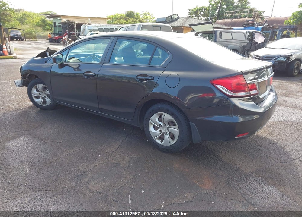 2014 HONDA CIVIC LX VIN: 2HGFB2F53EH535783