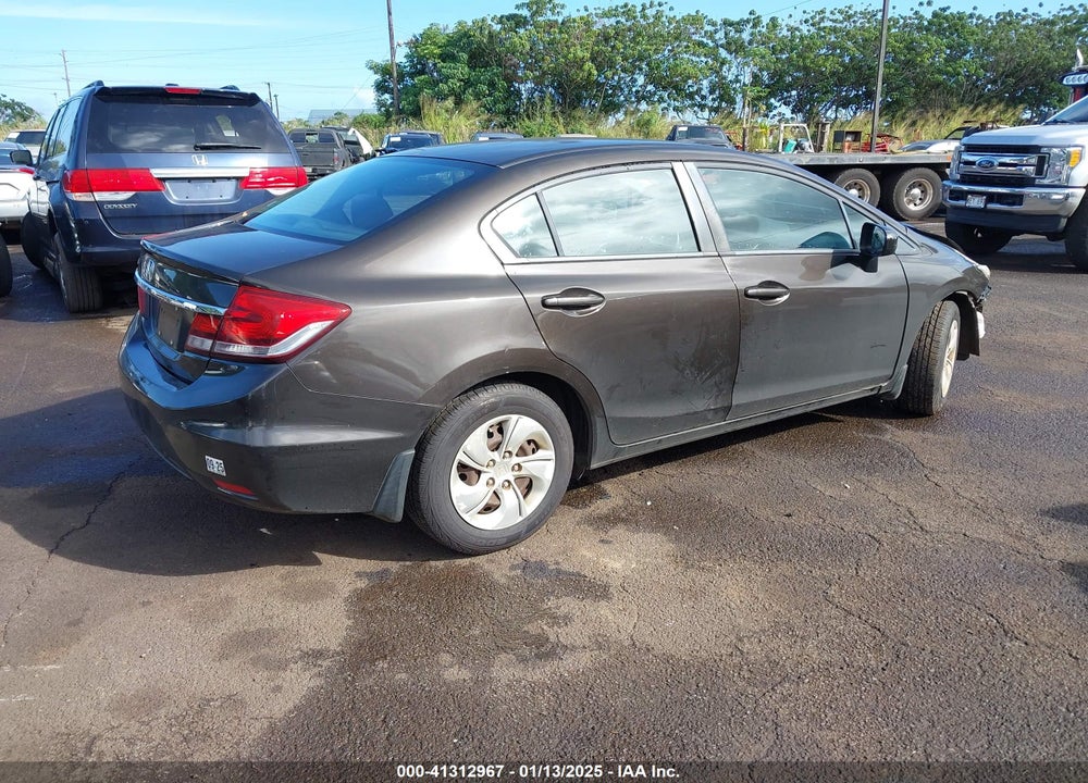 2014 HONDA CIVIC LX VIN: 2HGFB2F53EH535783