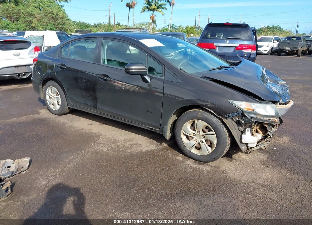 2014 HONDA CIVIC LX VIN: 2HGFB2F53EH535783