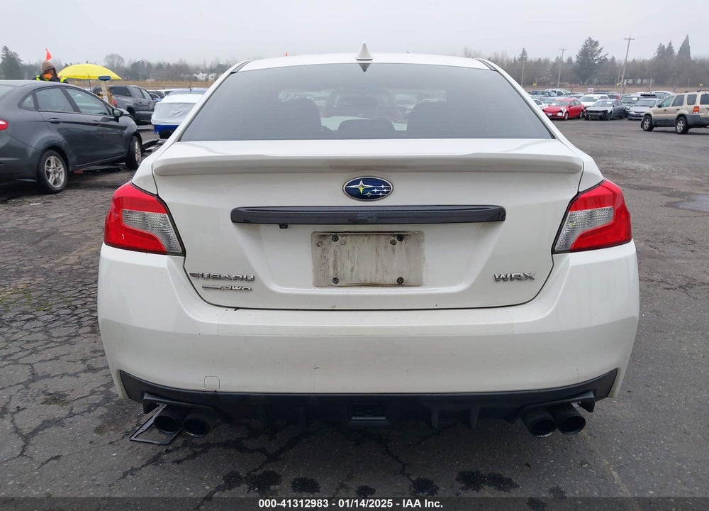 2016 SUBARU WRX VIN: JF1VA1E6XG9815968