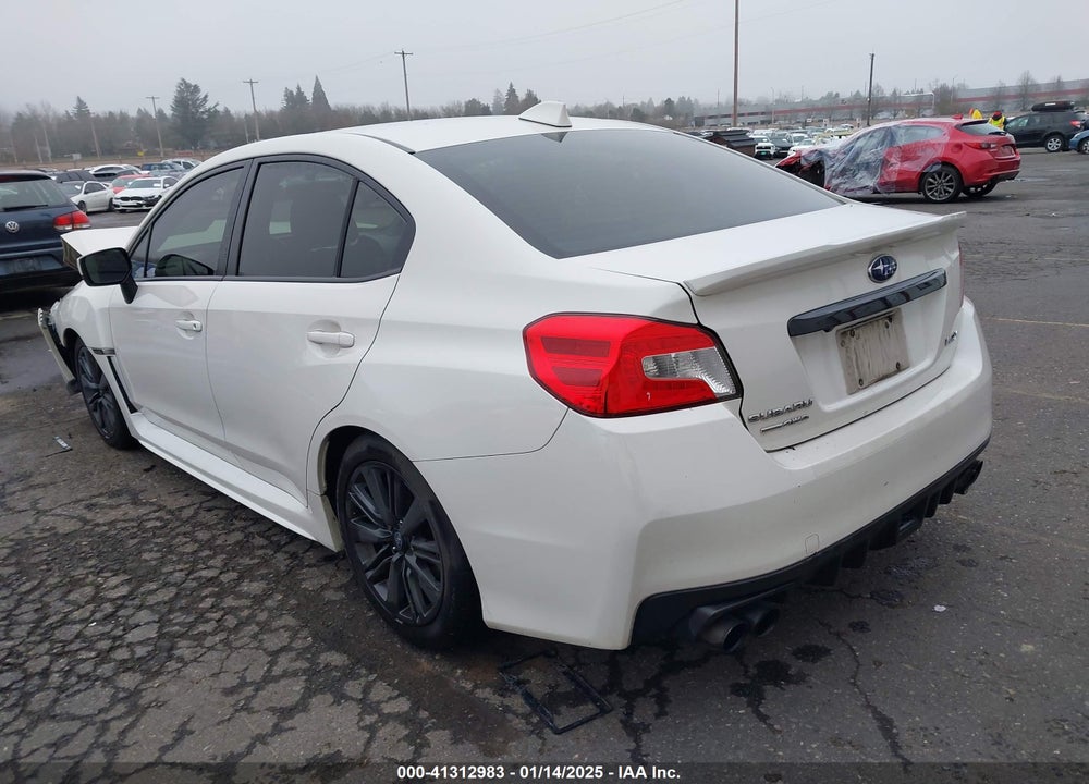 2016 SUBARU WRX VIN: JF1VA1E6XG9815968