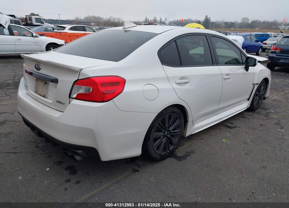 2016 SUBARU WRX VIN: JF1VA1E6XG9815968