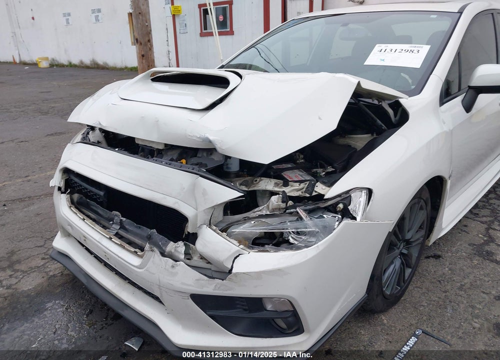 2016 SUBARU WRX VIN: JF1VA1E6XG9815968