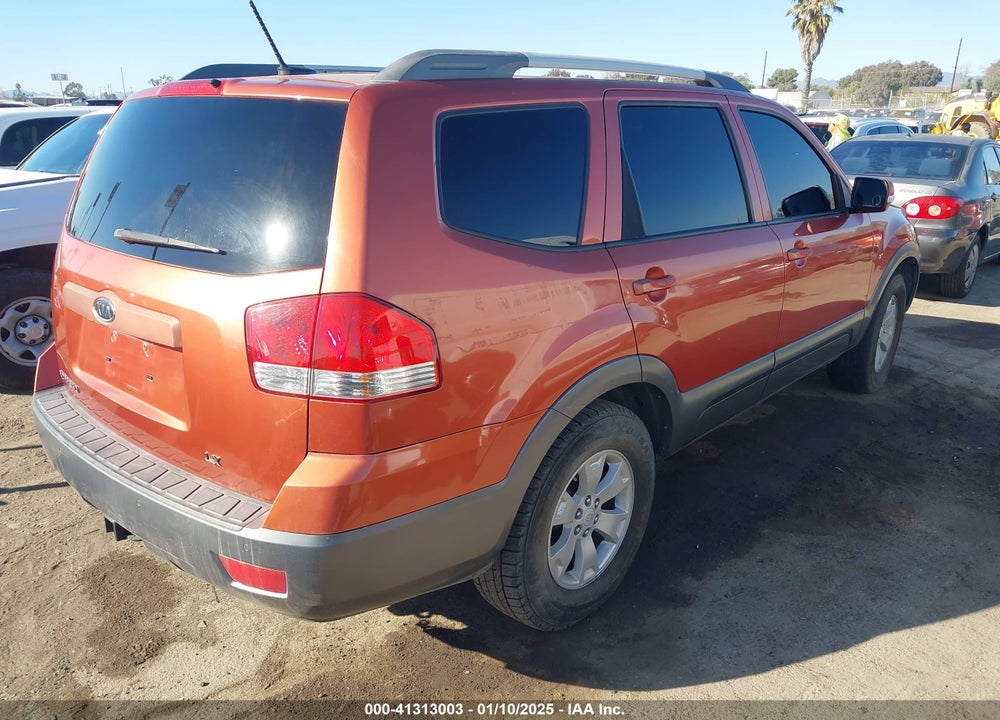 2009 KIA BORREGO LX VIN: KNDJJ741595028969