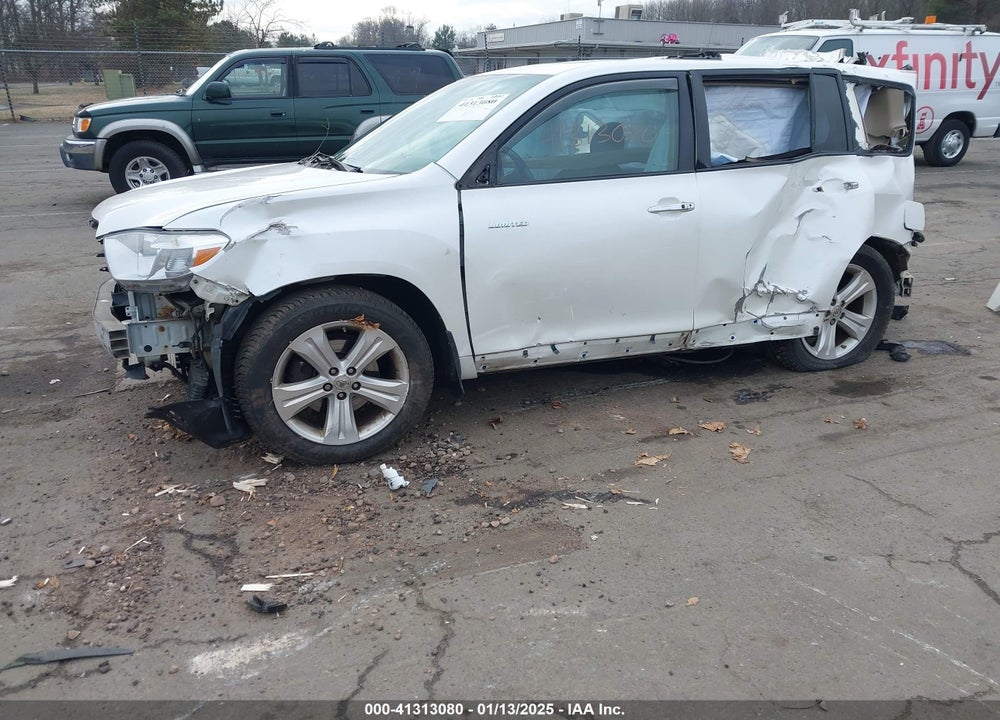 2010 TOYOTA HIGHLANDER LIMITED VIN: 5TDDK3EH1AS029162