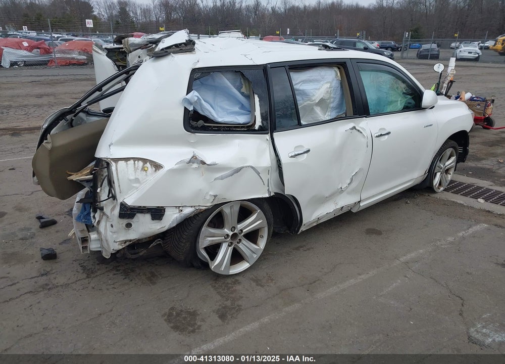 2010 TOYOTA HIGHLANDER LIMITED VIN: 5TDDK3EH1AS029162