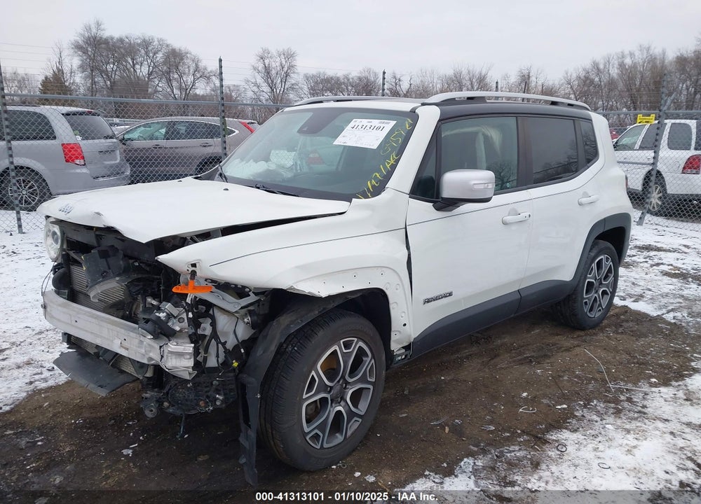 2018 JEEP RENEGADE LIMITED 4X4 VIN: ZACCJBDB2JPG95921